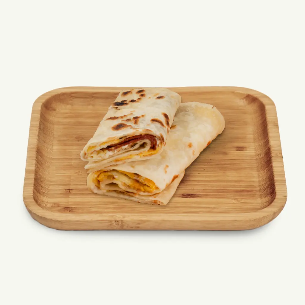 Pepperoni Omelet Chapatti